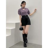 【SETUP】コンパクトショートパンツ※セットアップ対応 | dazzlin | 詳細画像20 