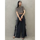 サイドリボントラックパンツ | dazzlin | 詳細画像12 