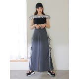 サイドリボントラックパンツ | dazzlin | 詳細画像3 