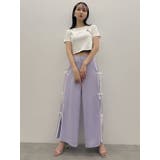 サイドリボントラックパンツ | dazzlin | 詳細画像30 