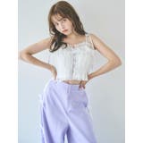 サイドリボントラックパンツ | dazzlin | 詳細画像7 