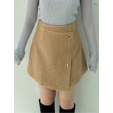 キャメル | 【SETUP】レディミニスカート※セットアップ対応 | dazzlin