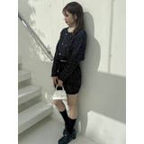 【SETUP】ツイードライクニットミニスカート※セットアップ対応 | dazzlin | 詳細画像4