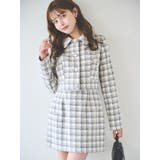 【SETUP】マテリアルコンパクトミニスカート※セットアップ対応 | dazzlin | 詳細画像4 