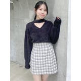 【SETUP】マテリアルコンパクトミニスカート※セットアップ対応 | dazzlin | 詳細画像44 