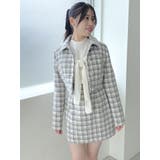 【SETUP】マテリアルコンパクトミニスカート※セットアップ対応 | dazzlin | 詳細画像46 