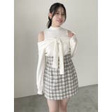 【SETUP】マテリアルコンパクトミニスカート※セットアップ対応 | dazzlin | 詳細画像50 