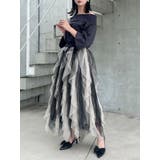 ナナイロフリルスカート | dazzlin | 詳細画像33