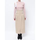 ベルトコルセットスラックスライクスカート | dazzlin | 詳細画像10 