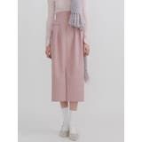 ベルトコルセットスラックスライクスカート | dazzlin | 詳細画像2 