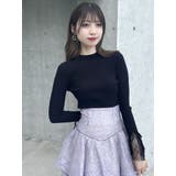 ヘムレースリブニットトップス | dazzlin | 詳細画像30