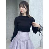 ヘムレースリブニットトップス | dazzlin | 詳細画像31