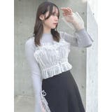 ヘムレースリブニットトップス | dazzlin | 詳細画像39