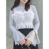 ヘムレースリブニットトップス | dazzlin | 詳細画像40