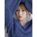 【流那(ばんばんざい)コラボ】オープンスリーブシャギーニットトップス | dazzlin | 詳細画像8