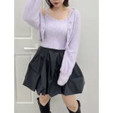 ミニシャギーラメニットキャミ | dazzlin | 詳細画像27