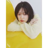 ワッフルオフショルコサージュニット | dazzlin | 詳細画像19