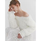 プードルボリュームカットソー | dazzlin | 詳細画像9