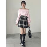 デコルテオープンスウェットトップス | dazzlin | 詳細画像10 