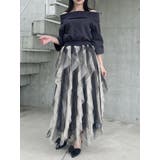 デコルテオープンスウェットトップス | dazzlin | 詳細画像39 