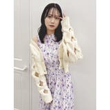 スリットケーブルニットカーディガン | dazzlin | 詳細画像2