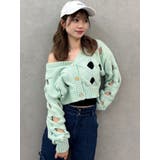 スリットケーブルニットカーディガン | dazzlin | 詳細画像29