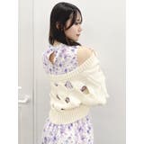 スリットケーブルニットカーディガン | dazzlin | 詳細画像4