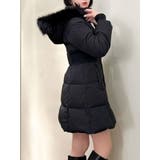 ウエストマークレディダウンコート | dazzlin | 詳細画像2