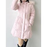 ピンク | ウエストマークレディダウンコート | dazzlin