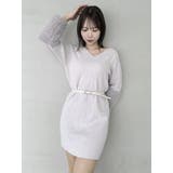 ボリュームファースリーブビットミニワンピース | dazzlin | 詳細画像11