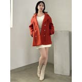 ボリュームファースリーブビットミニワンピース | dazzlin | 詳細画像25