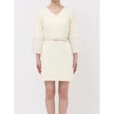 ボリュームファースリーブビットミニワンピース | dazzlin | 詳細画像26