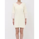 ボリュームファースリーブビットミニワンピース | dazzlin | 詳細画像33