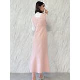 【森香澄コラボ】ディープネックレイヤードワンピース | dazzlin | 詳細画像19