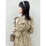 リボンショルダーアシンメトリーワンピース | dazzlin | 詳細画像23 