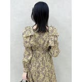 リボンショルダーアシンメトリーワンピース | dazzlin | 詳細画像25 