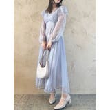 MIXレースドレス | dazzlin | 詳細画像13 