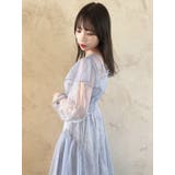 MIXレースドレス | dazzlin | 詳細画像15 