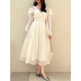 MIXレースドレス | dazzlin | 詳細画像5 