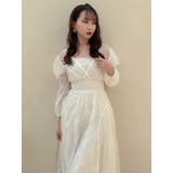 MIXレースドレス | dazzlin | 詳細画像8 