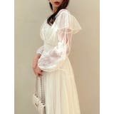 MIXレースドレス | dazzlin | 詳細画像9 