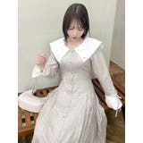 【POLO BCS コラボ】ビッグカラーサイドプリーツワンピース | dazzlin | 詳細画像23