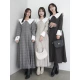 【POLO BCS コラボ】ビッグカラーサイドプリーツワンピース | dazzlin | 詳細画像39