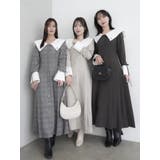 【POLO BCS コラボ】ビッグカラーサイドプリーツワンピース | dazzlin | 詳細画像40