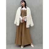 フロントタックフレアーパンツ | dazzlin | 詳細画像8