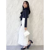 フェザーライクレースIラインスカート | dazzlin | 詳細画像13 