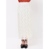 フェザーライクレースIラインスカート | dazzlin | 詳細画像14 