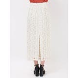 フェザーライクレースIラインスカート | dazzlin | 詳細画像16 