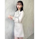 【森香澄コラボ】コンパクトミニマルスカート | dazzlin | 詳細画像16 