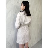 【森香澄コラボ】コンパクトミニマルスカート | dazzlin | 詳細画像17 